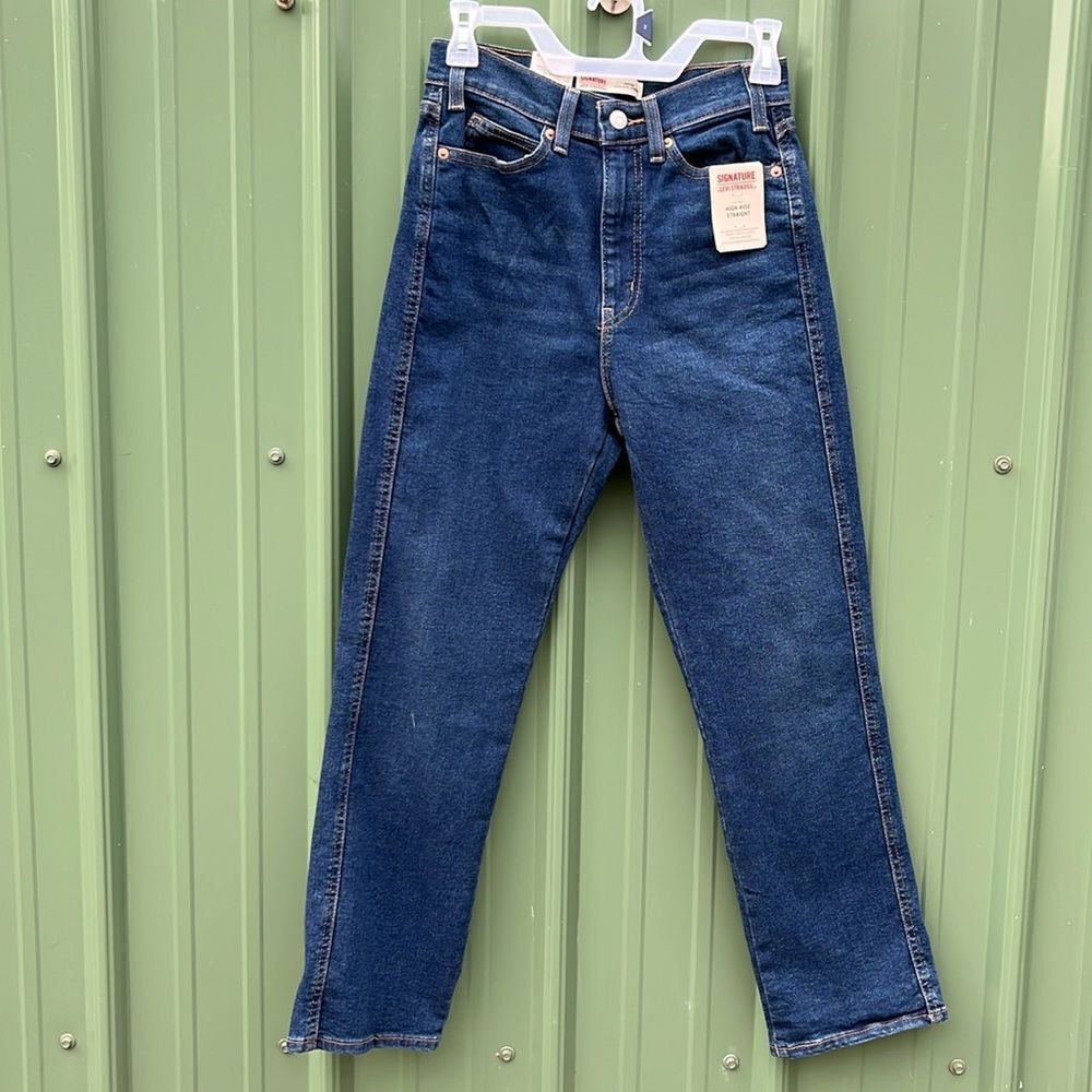 Womens Levi's Heritage High Rise Straight Jean Pants